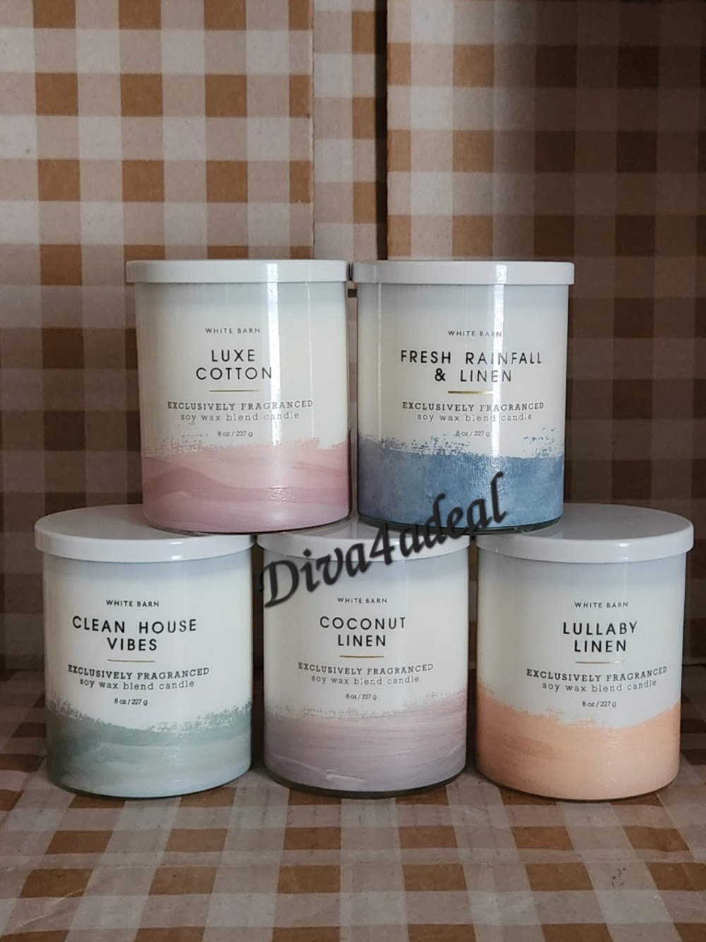 5X Bath & Body Works Single Wick Scented 8oz Candles